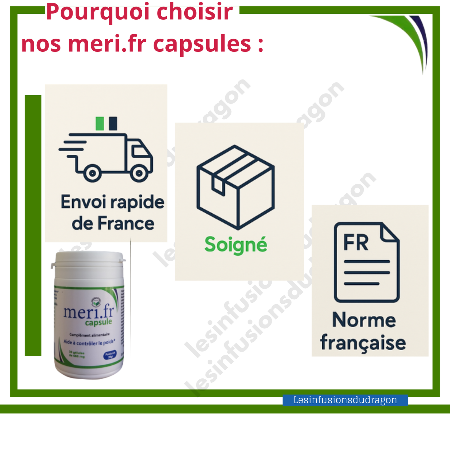 Meri.FR Capsules associe des extraits de plantes sélectionnées pour accompagner votre équilibre nutritionnel au quotidien. Une formule simple et naturelle, intégrée dans une routine saine.