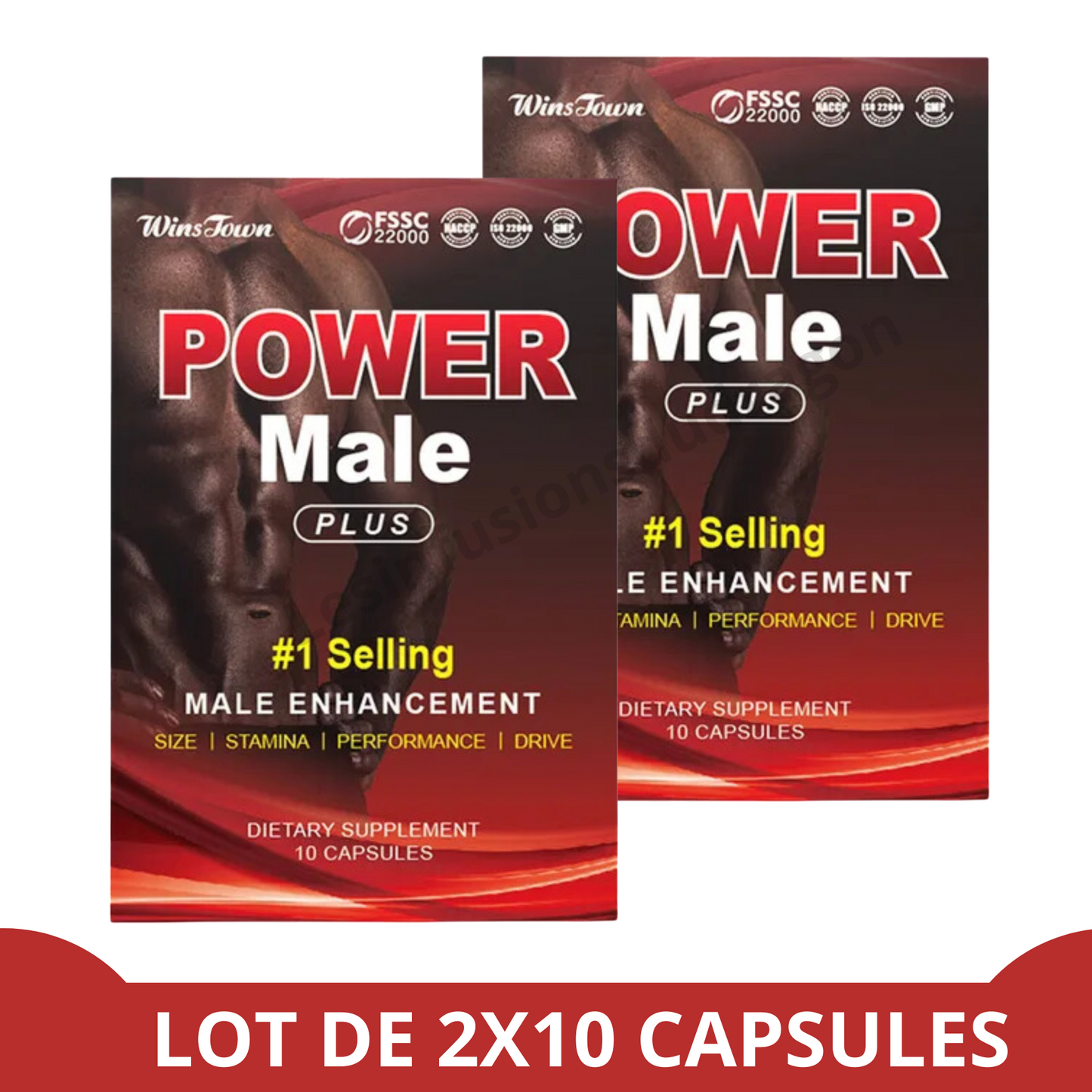 POWER MALE PLUS: 2 dozen (20 capsules)