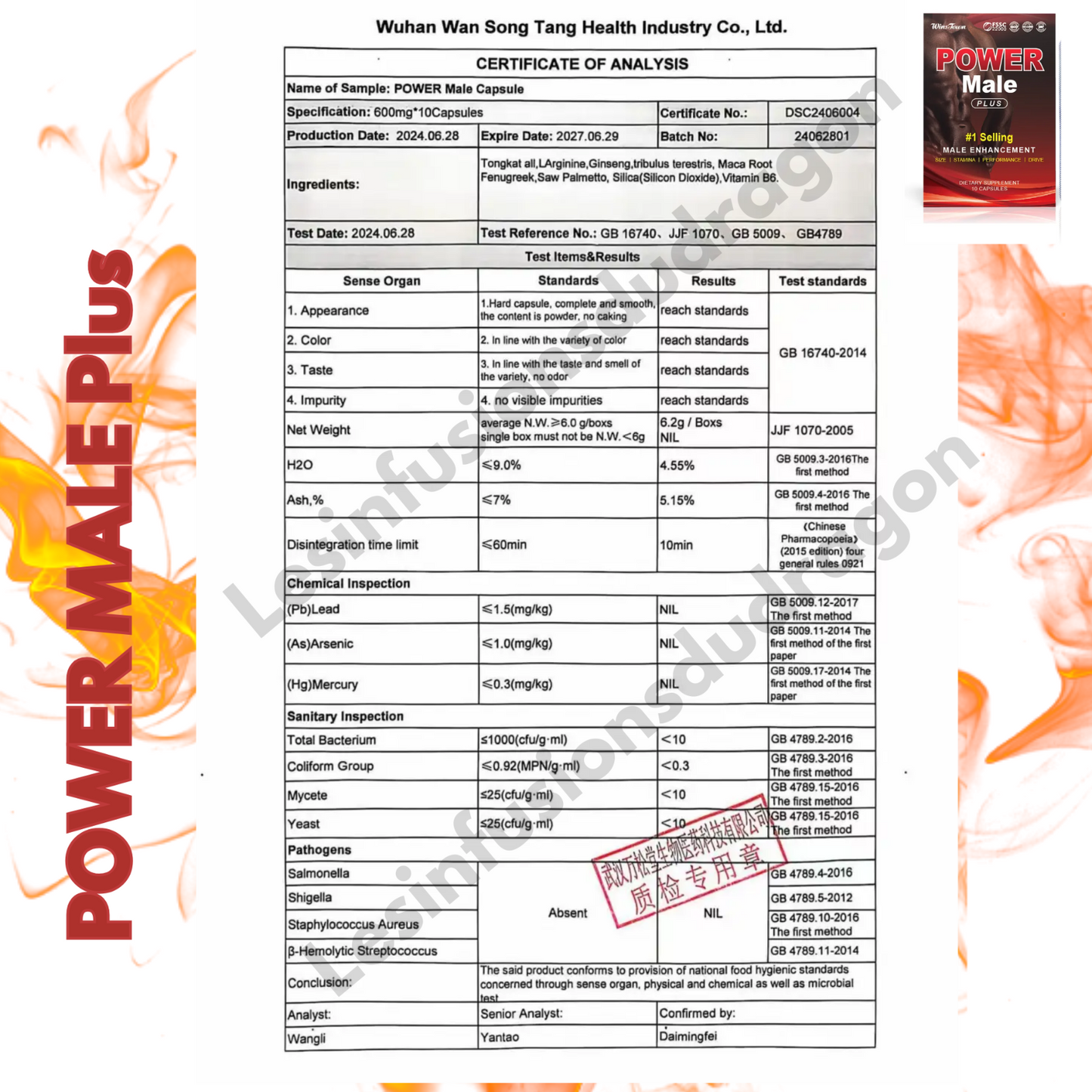 100% Pure Ayurvedic Capsules For Harder Erection & Stable Power (30 Capsules)