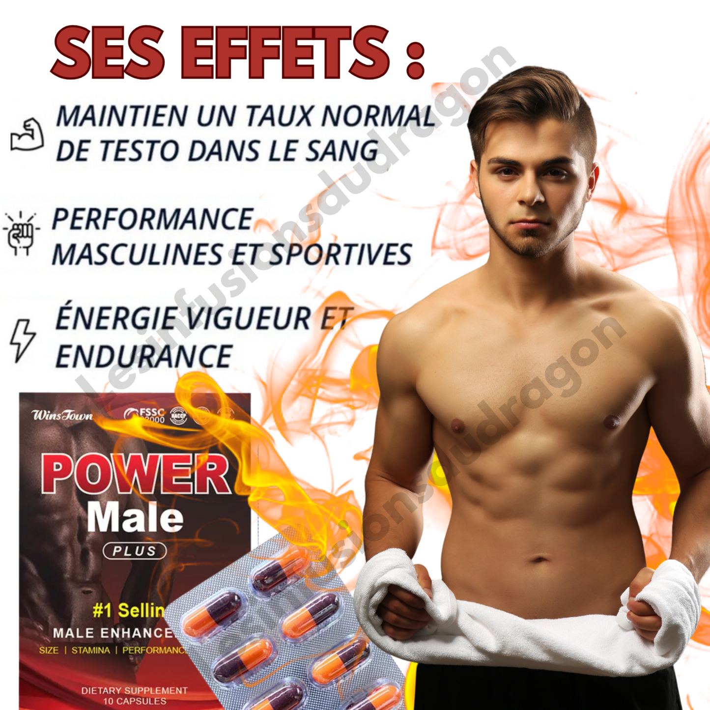 100% Pure Ayurvedic Capsules For Harder Erection & Stable Power (30 Capsules)