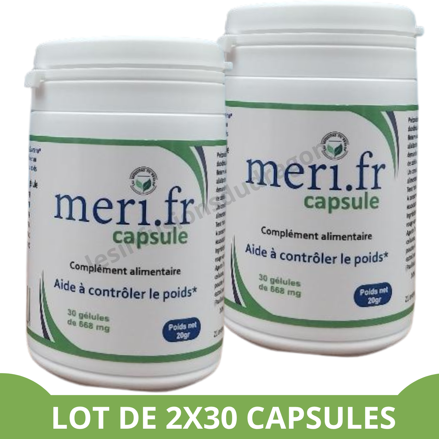 Meri . fr Capsule – Votre partenaire minceur 100 % naturel et français ! 2 boîtes