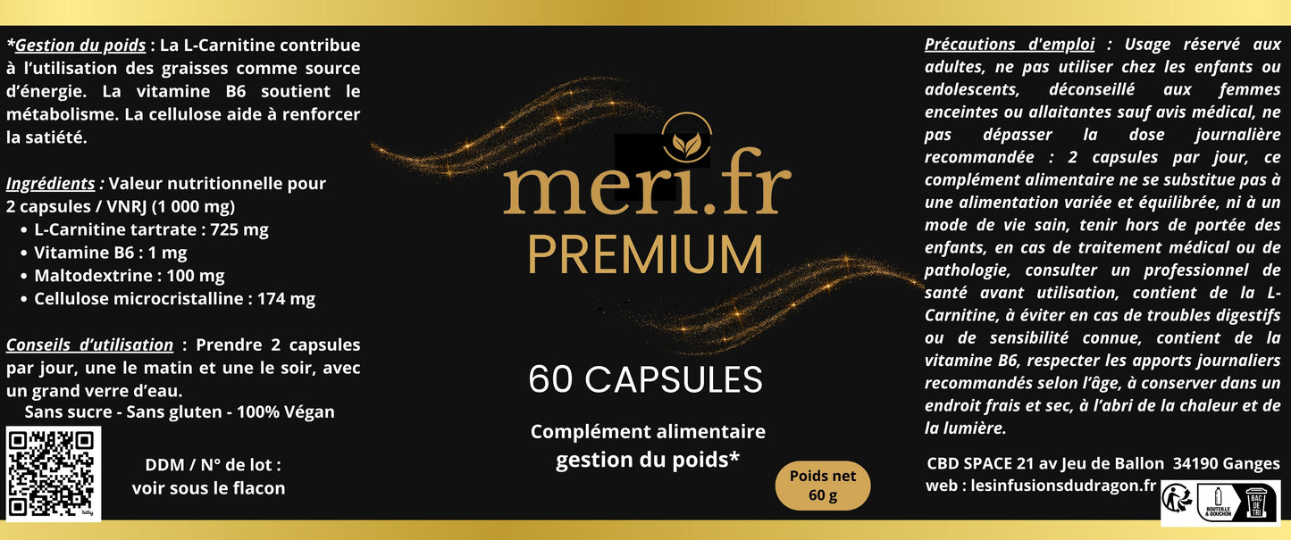 MERI.FR PREMIUM Votre allié naturel pour la gestion du poids