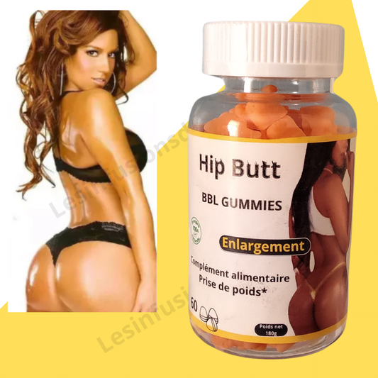 HIP BUTT Enlargement GUMMIES - 1 flacon