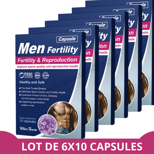 Men Fertility - Fertilité et Reproduction - 6 boîtes