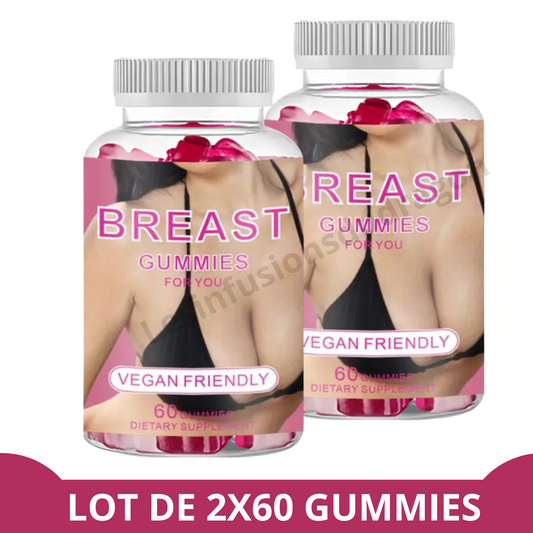 Breast Enlargement Gummies - 2 flacons
