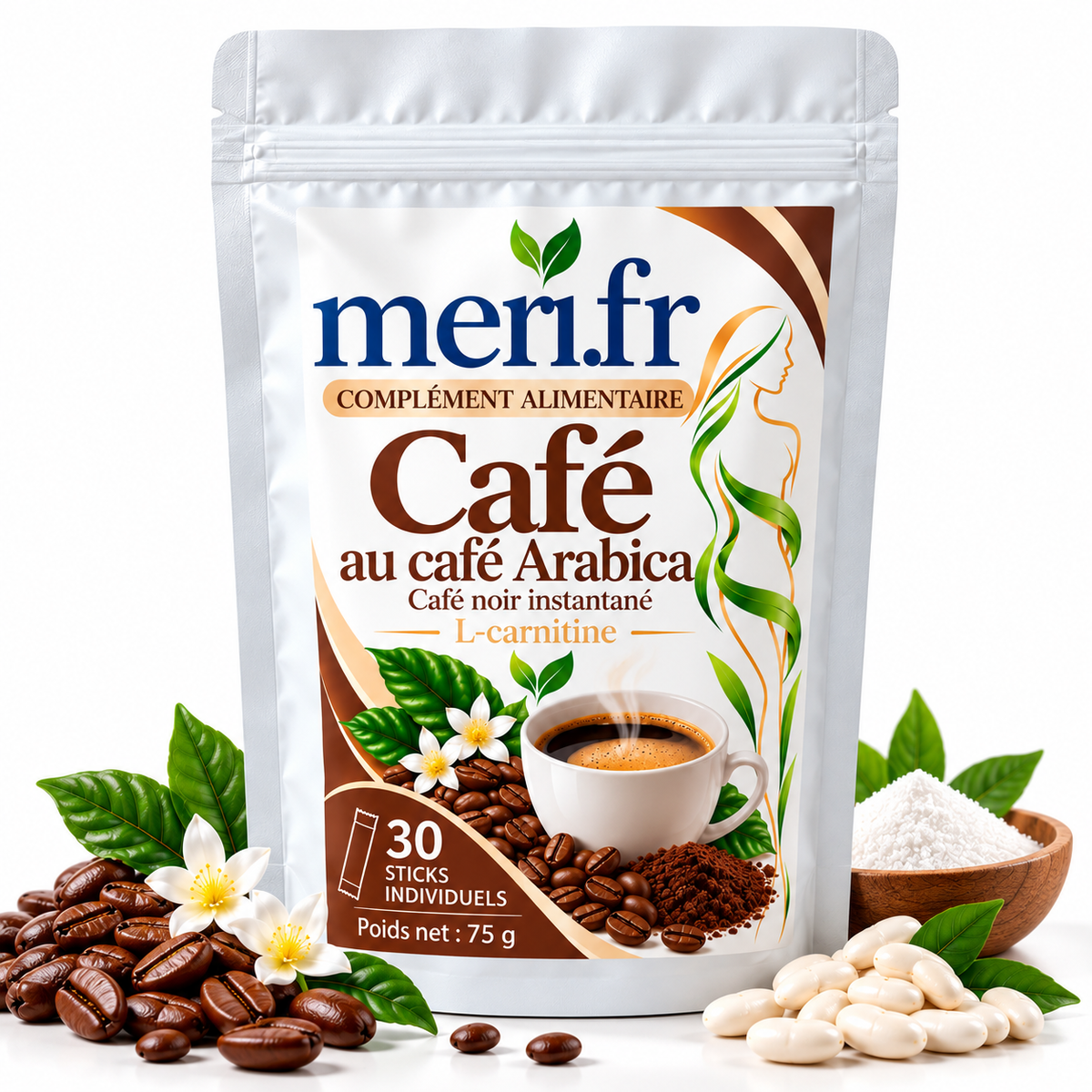 Café au Café Arabica – L-Carnitine | meri.fr Complément alimentaire à base de café